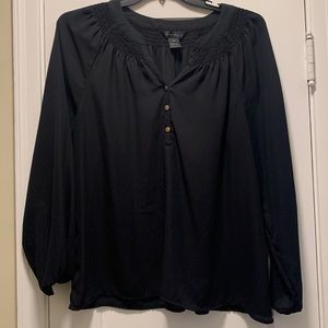 Investments size XL, black, the perfect blouse!